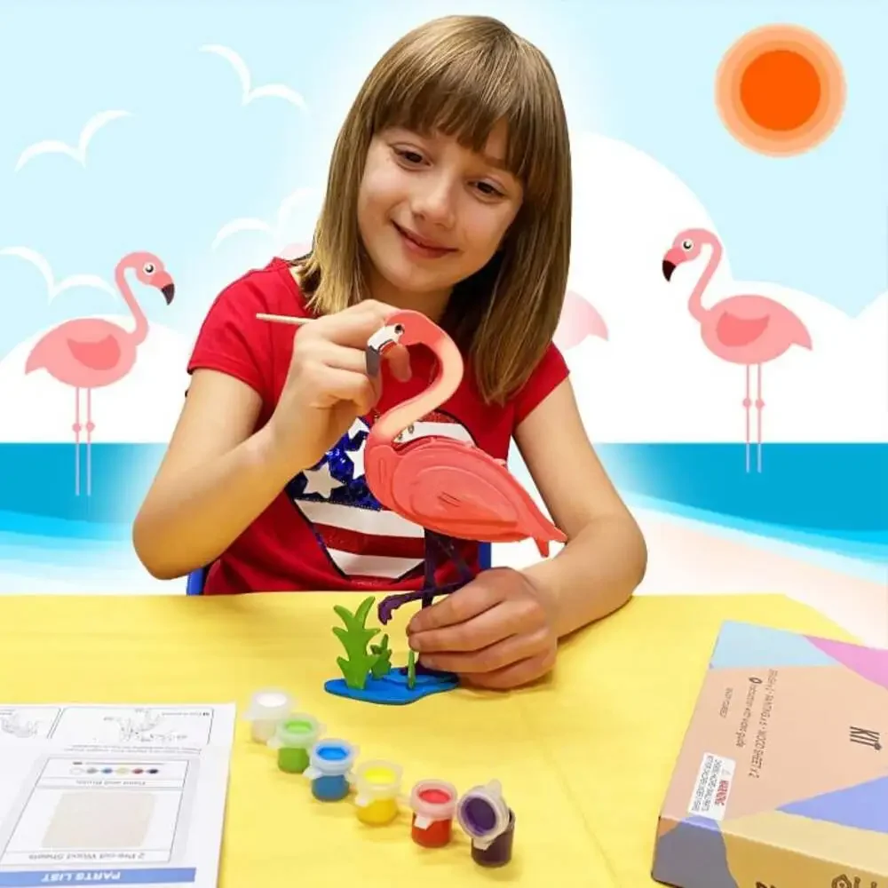 Allessimo 3D Create & Paint Wooden 